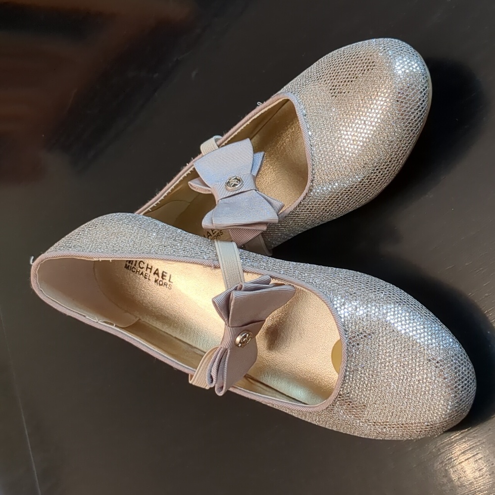 Michael Kors Girls Gold Shoes